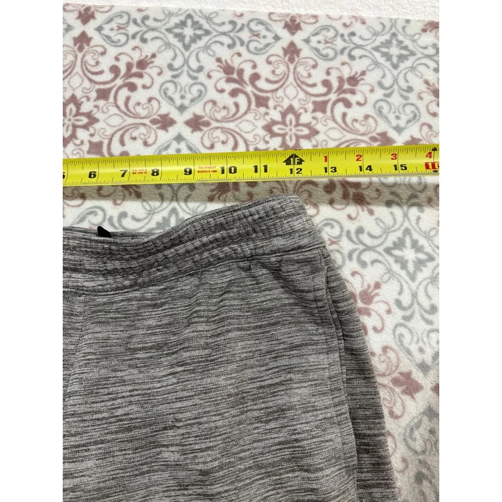 Nike Boys Grey Heather Therma-FIT Tapered Training Jogger Pants Size L